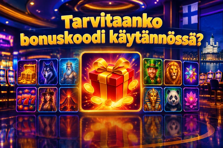 Tarvitaanko bonuskoodi käytännössä?