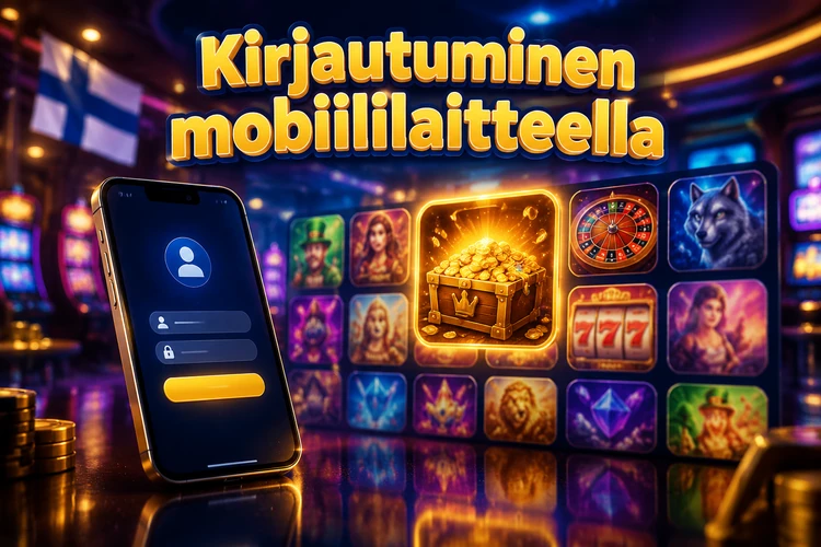 Kirjautuminen mobiililaitteella