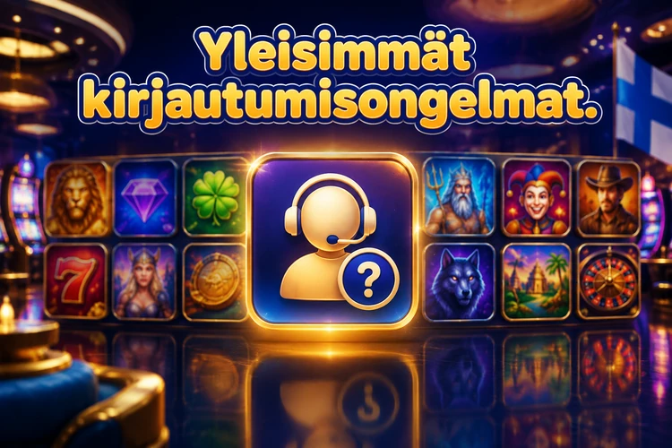 Yleisimmät kirjautumisongelmat